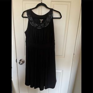 Black beaded dress